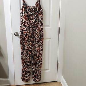 eesome - Large - Bold Earthtone Jumpsuit